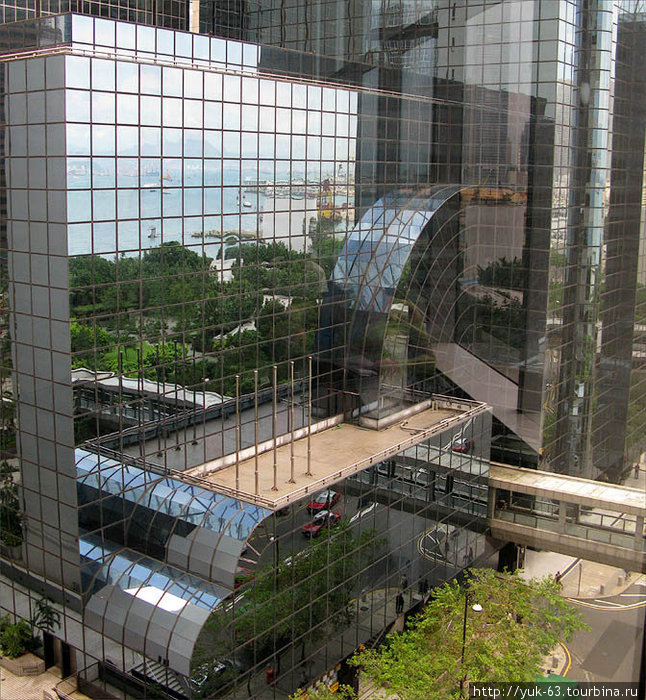 стекло и бетон Гонконг