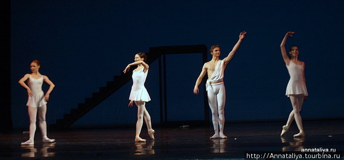 Балет в Мариинском театре. Санкт-Петербург, Россия