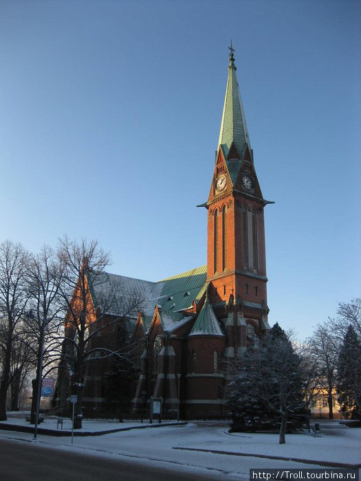 Красный собор Котка, Финляндия