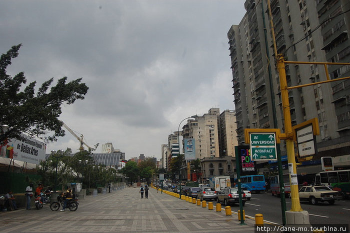 Прогулка по городу Каракас, Венесуэла