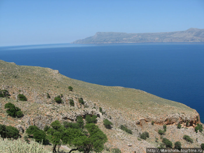 по дороге к бухте Балос Остров Крит, Греция