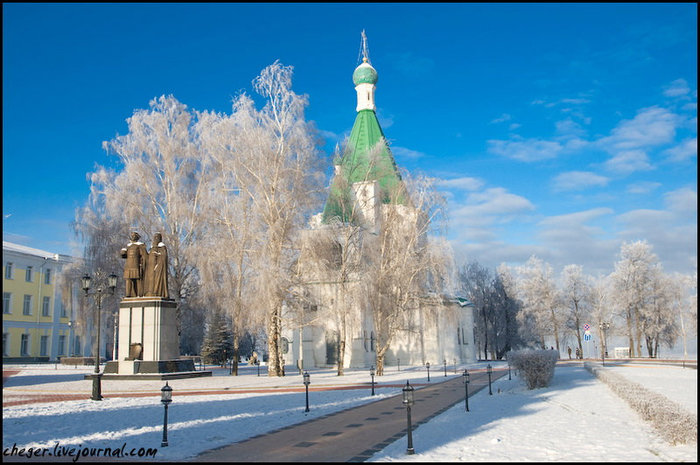 Зимний Кремль Нижний Новгород, Россия