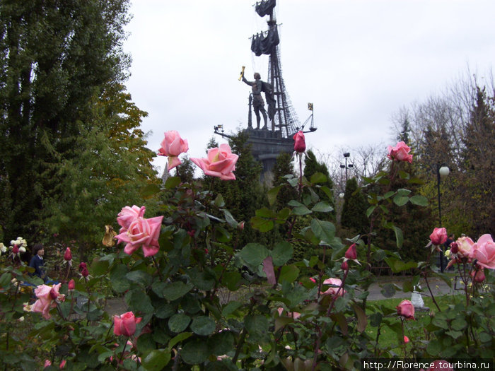 Памятник Петру Первому из Парка искусств Москва, Россия