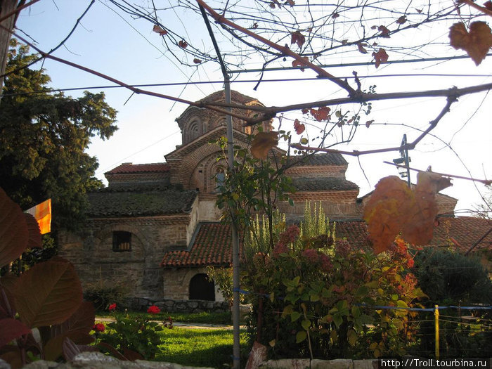 Классическая византийского типа церковь Охрид, Северная Македония