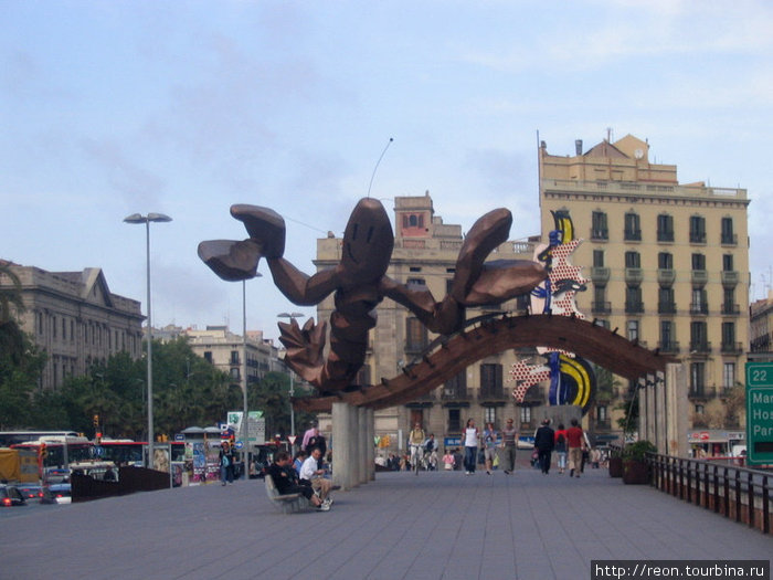 Супернасекомое прямо в центре Барселона, Испания