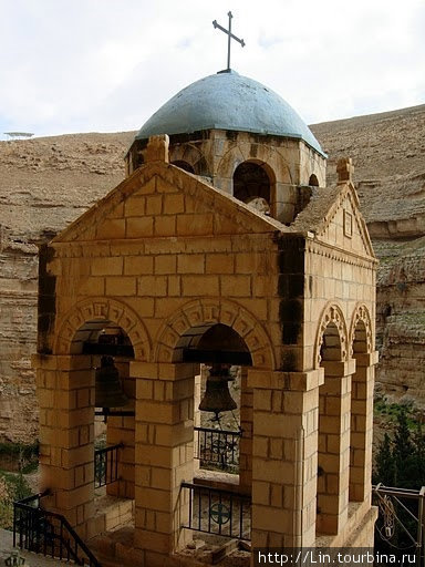 Самый живописный монастырь Палестины монастырь Георгия Хозевита, Палестина