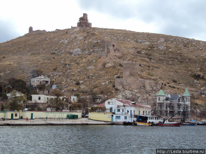 Крепость над морем Балаклава, Россия