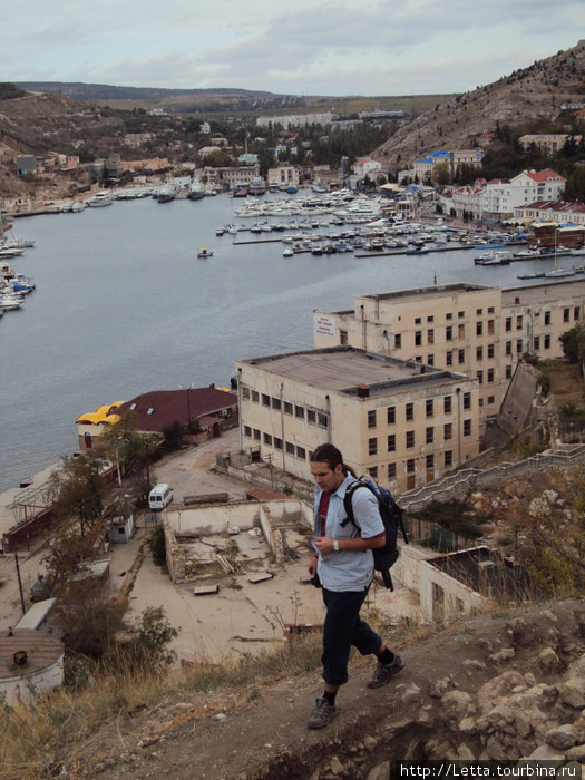 Крепость над морем Балаклава, Россия