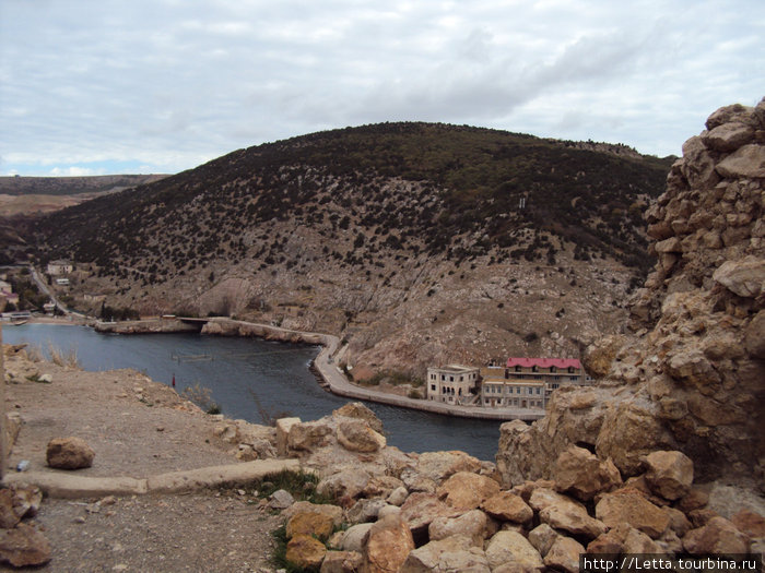 Крепость над морем Балаклава, Россия