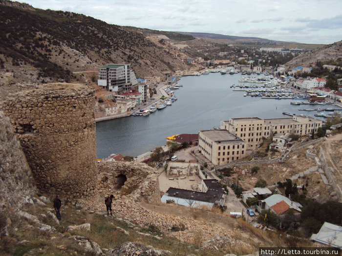 Крепость над морем Балаклава, Россия