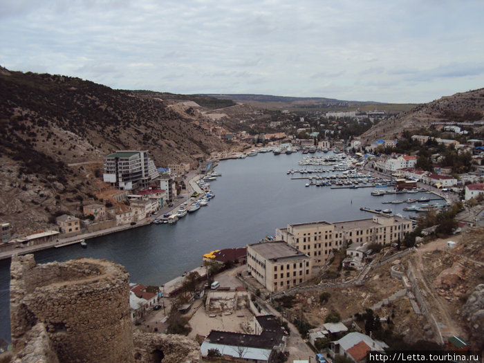 Крепость над морем Балаклава, Россия