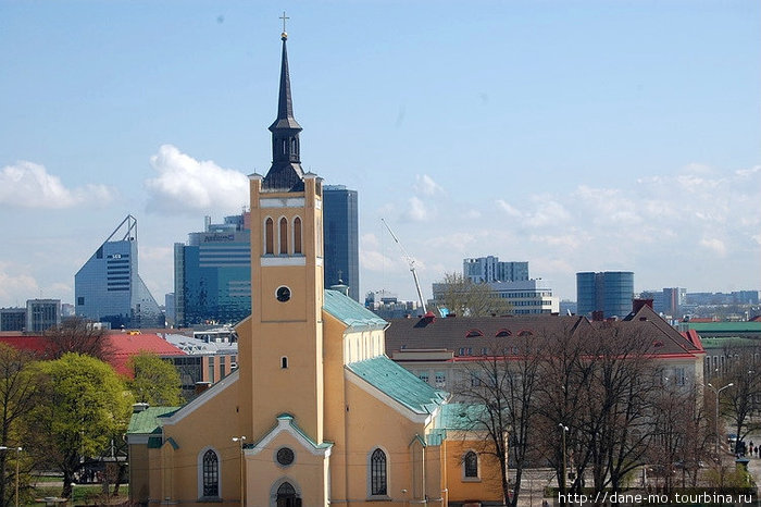 Прогулка по городу Таллин, Эстония