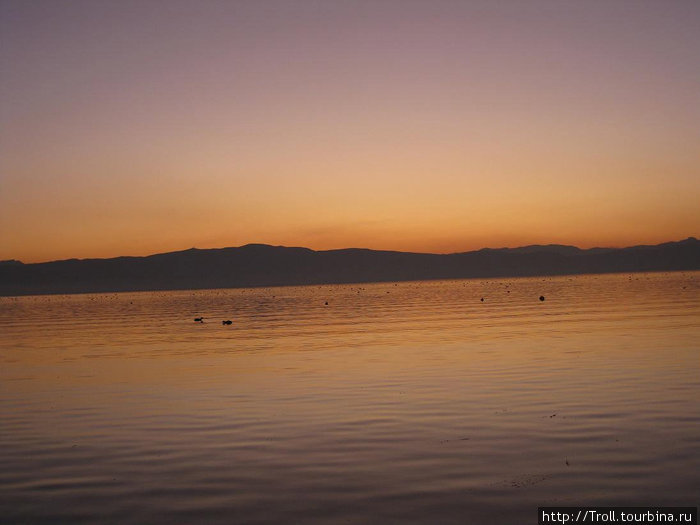 Вода и Охрид, день чудесный Охрид, Северная Македония