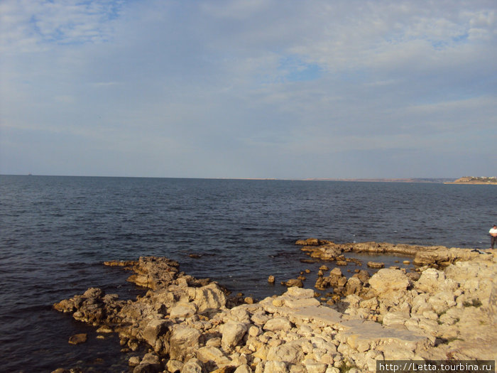 Даже в октябре в Черном море можно купаться Область Севастополь, Россия