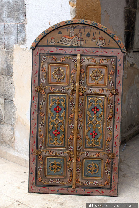 Расписная дверь Дамаск, Сирия