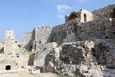 Стены замка Масиаф