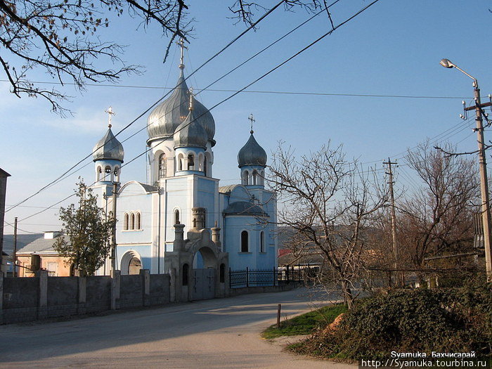 Православный храм. Бахчисарай, Россия