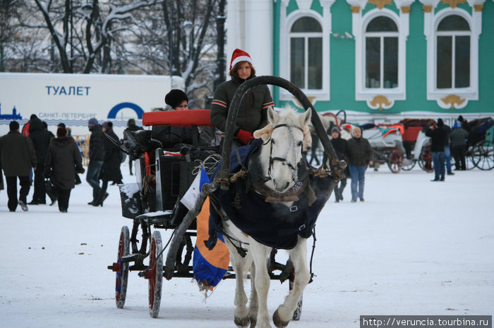 И белый конь бежит на встречу. Санкт-Петербург, Россия