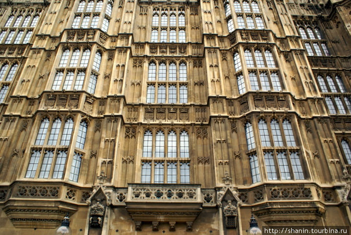 Фасад Парламента Лондон, Великобритания