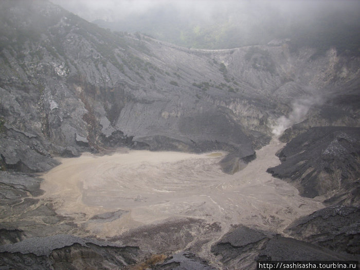 Верхний кратер Бандунг, Индонезия