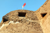 Флаг над фортом Арад