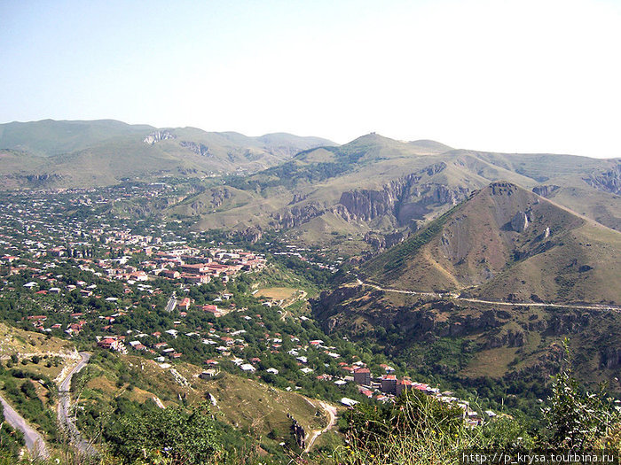 Панорама города Горис, Армения