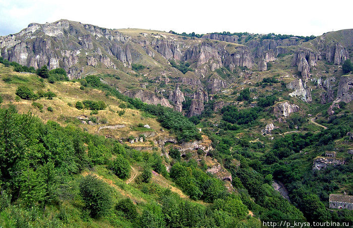 Пещерный город в Горисе Горис, Армения