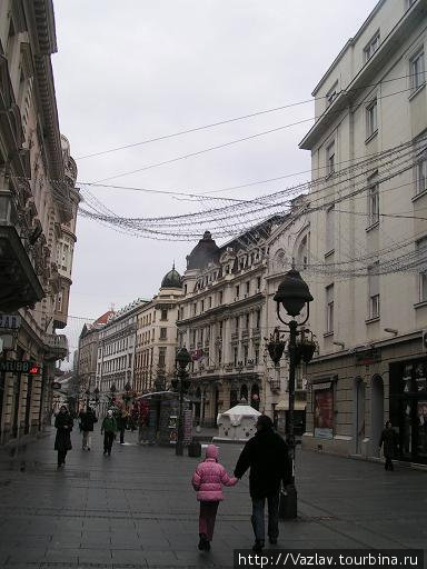 Прогуливаясь Белград, Сербия