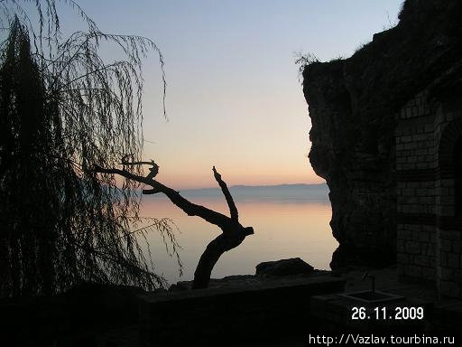 На пристани Охрид, Северная Македония