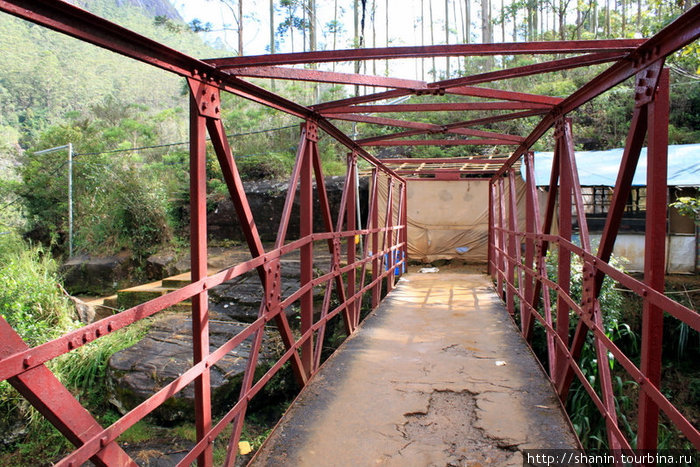 Железный мост Шри Пада Пик (Пик Адама 2243м)  заповедник дикой природы, Шри-Ланка