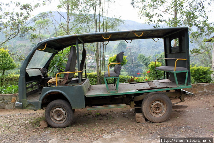 Транспортное средство Шри Пада Пик (Пик Адама 2243м)  заповедник дикой природы, Шри-Ланка