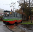 Трамвай на окраине Бугудонии