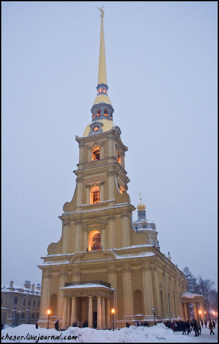 Заснеженный Петербург Санкт-Петербург, Россия