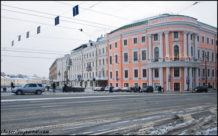 Заснеженный Петербург Санкт-Петербург, Россия