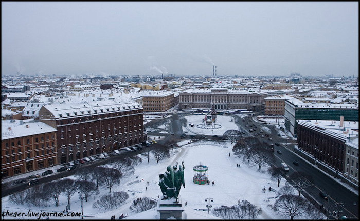 Заснеженный Петербург Санкт-Петербург, Россия