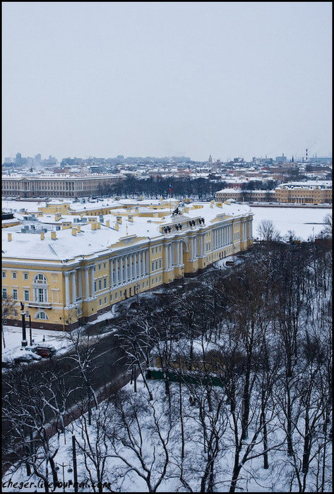 Заснеженный Петербург Санкт-Петербург, Россия