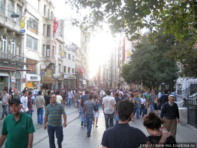 Улицы Таксим Стамбул, Турция
