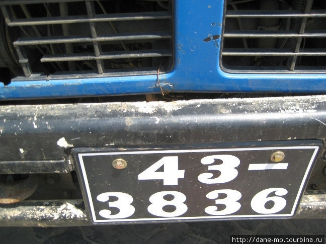 Автомобильные номера Шри-Ланка
