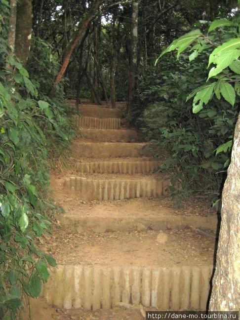 Тропа укреплена Хортон-Плэйнс Национальный Парк, Шри-Ланка