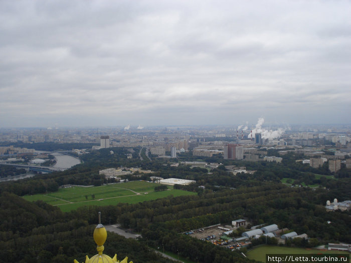 Москва с 32 этажа МГУ Москва, Россия