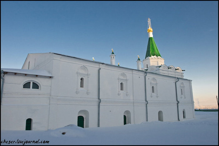 Православная архитектура - Печерский монастырь Нижний Новгород, Россия