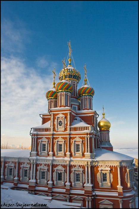 Строгановская цервось — одна из самых нарядных в Нижнем Нижний Новгород, Россия