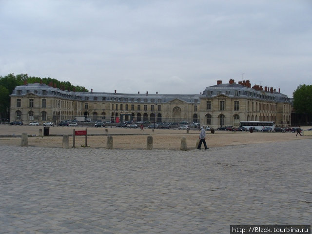 На подходе к Версальскому дворцу Версаль, Франция