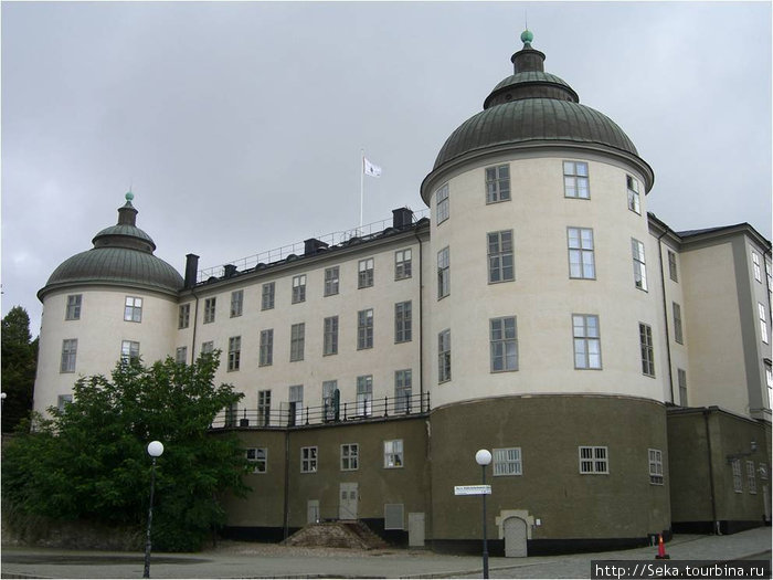 Дворец Врангеля со стороны Террасы Эверта Тоба Стокгольм, Швеция