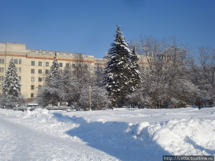 Зима в Москве Москва, Россия