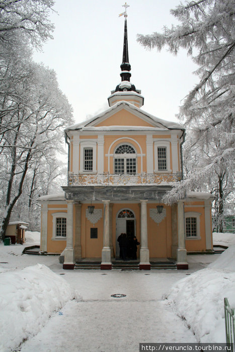 Церковь Знамения, которую посещали лицеисты. Пушкин, Россия