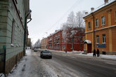 Зимняя улица Пушкина.