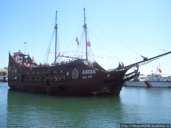 Пиратский корабль (типа) Сусс, Тунис