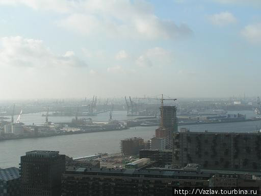 Роттердамский порт, самый большой в мире Роттердам, Нидерланды