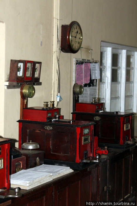 Оборудование на станции Шри-Ланка